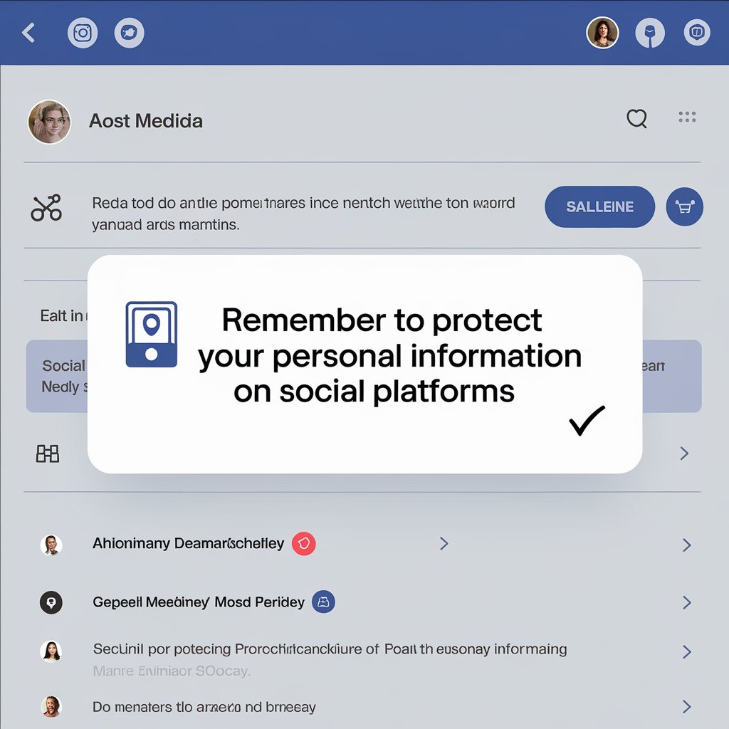 Protecting Your Personal Information on Social Platforms