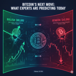 Read more about the article Bitcoin’s Next Move: What Experts Are Predicting Today